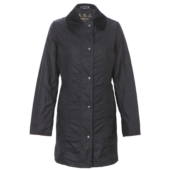Barbour Lifestyle Barbour Black Belsay Wax Jacket Oxygen Clothing