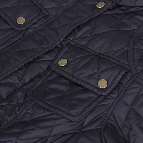 Barbour Lifestyle Womens Blue Speedway Quilted Jacket #3