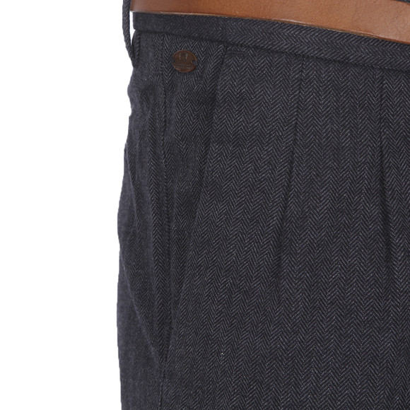 Scotch & Soda Mens Grey Scotch & Soda Yarn Dye Casual Dress Chino Pant main image