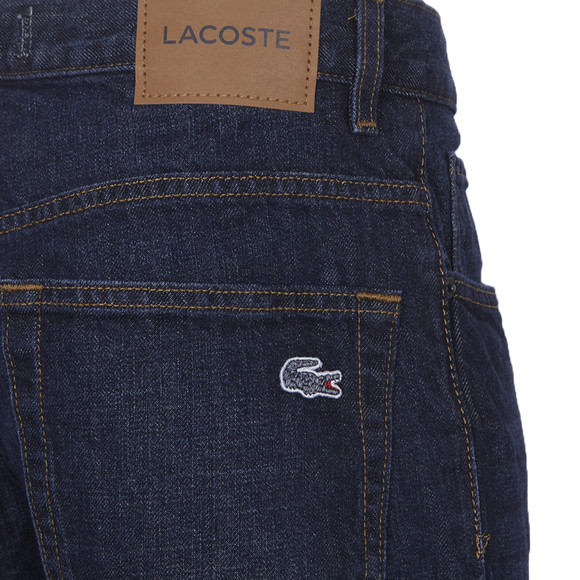 Lacoste Mens Blue Lacoste HH279 Indigo Rinse Relax Fit Jean #3