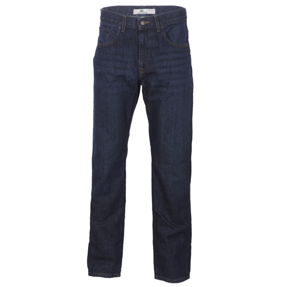 Lacoste Mens Blue Lacoste HH279 Indigo Rinse Relax Fit Jean #1