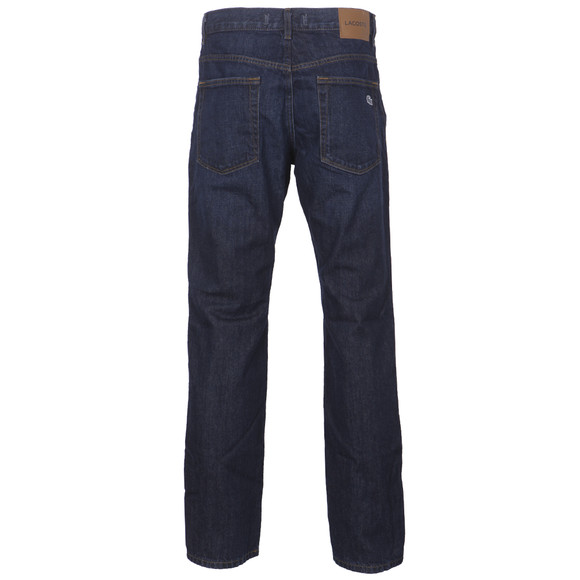 Lacoste Mens Blue Lacoste HH279 Indigo Rinse Relax Fit Jean #4