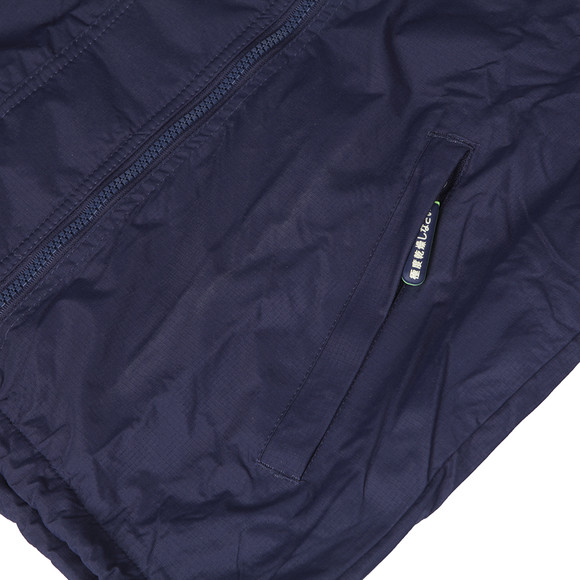 Superdry Mens Blue Superdry Hooded Navy/Green Arctic Pop Windcheater main image