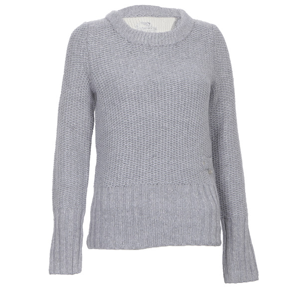 Superdry Womens Grey Superdry Grey Tiffany Sweater #1