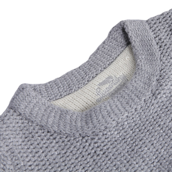 Superdry Womens Grey Superdry Grey Tiffany Sweater #4