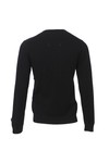 Luke 1977 Mens Black Luke Beechball Black V Neck Jumper
