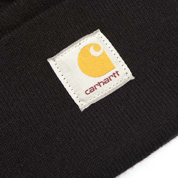 Carhartt WIP Mens Black Carhartt Watch Hat #2