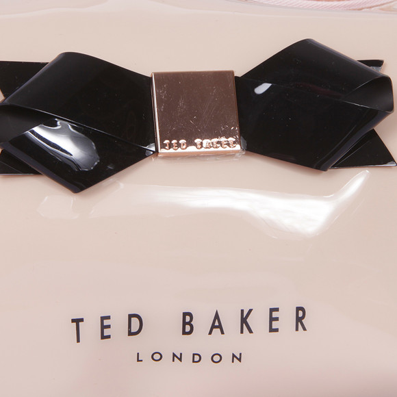 Ted Baker Womens Pink Ted Baker Light Pink Jenika Large Bow Wash Bag #3
