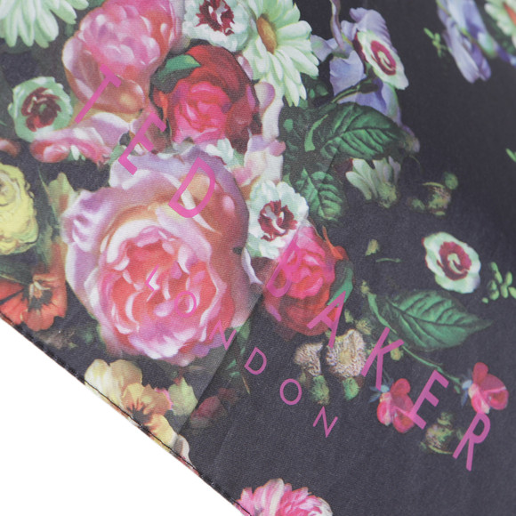 Ted Baker Womens Black Ted Baker Oil Painting Parasol main image