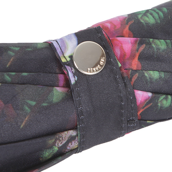 Ted Baker Womens Black Ted Baker Oil Painting Parasol main image