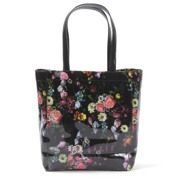Ted Baker Womens Black Ted Baker Senny Oil Painting Umbrella Icon Bag #2
