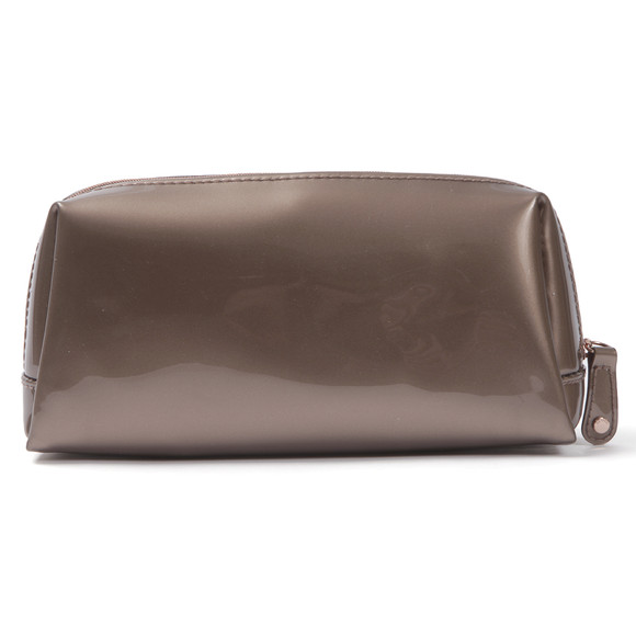 Ted Baker Womens Bronze Ted Baker Piksi Metallic Rosegold Bow Large Washbag #2