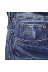 G-Star Mens Blue G-Star 3301 Wisk Denim Light Aged Straight Leg Jean