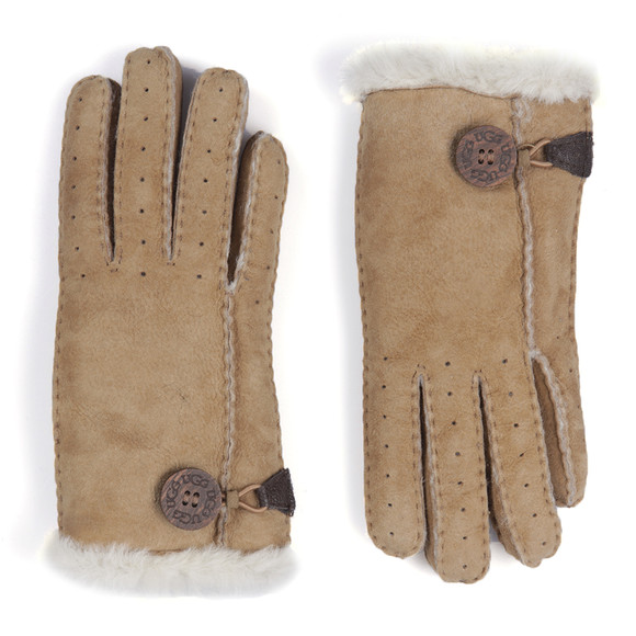 Ugg Womens Brown Ugg Chestnut Bailey Glove main image