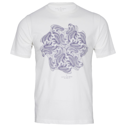 Paul Smith Red Ear Fish Crew T-Shirt
