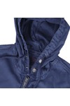 Replay Mens Blue Replay M8545 Washed Navy Hooded Jacket
