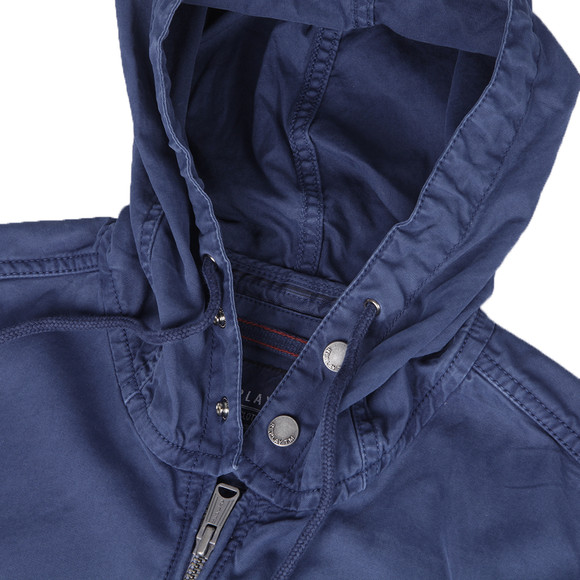 Replay Mens Blue Replay M8545 Washed Navy Hooded Jacket main image