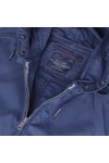 Replay Mens Blue Replay M8545 Washed Navy Hooded Jacket