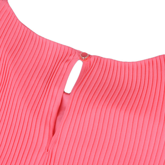 Ted Baker Womens Pink Gyda Long Sleeve Pleat Top #3