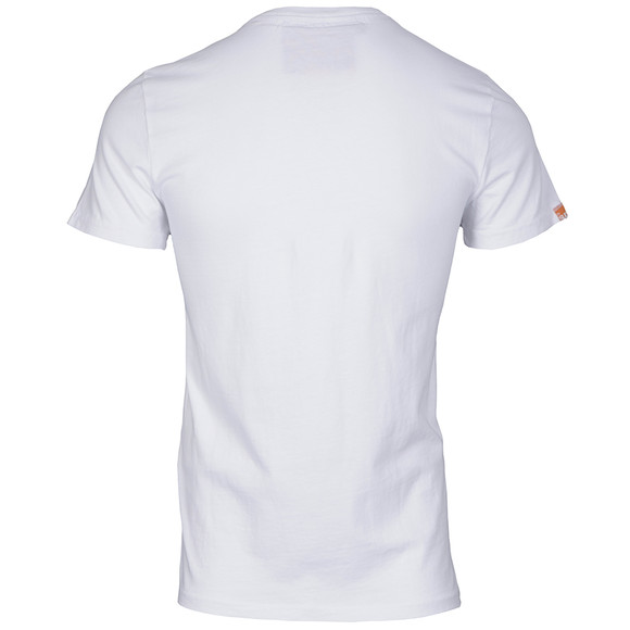 Superdry Mens White Superdry White Ticket Type Camo T-Shirt main image