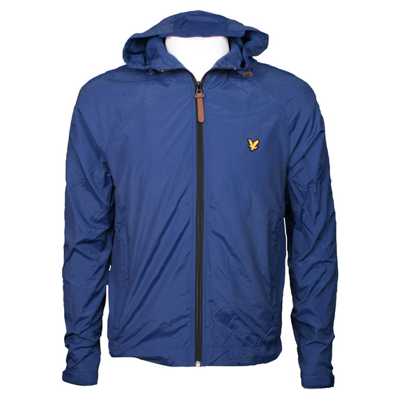 Lyle & Scott Mens Blue Lyle & Scott Deep Blue Shell Jacket main image