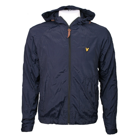 Lyle & Scott Mens Blue Lyle & Scott Navy Shell Jacket main image