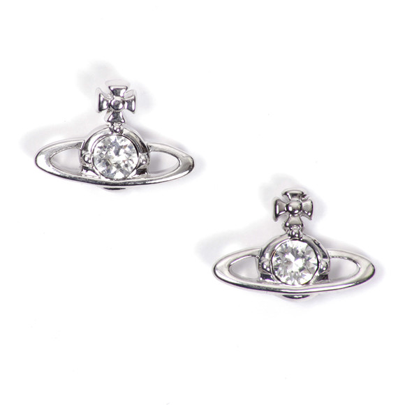 Vivienne Westwood Women's Nano Solitaire Earrings Silver