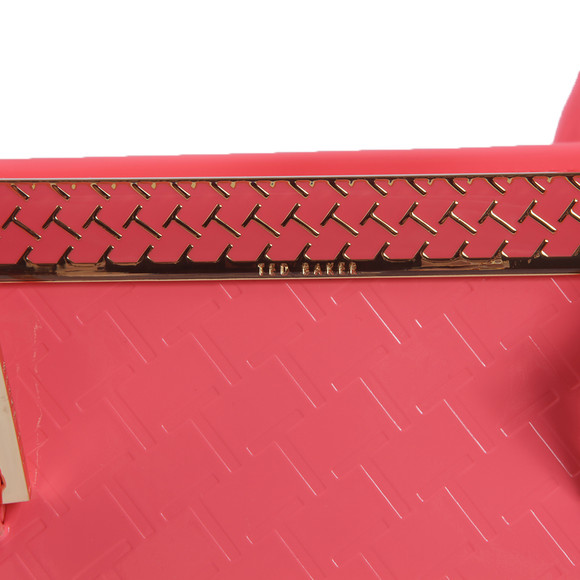 Ted Baker Womens Pink Tena T Emboss Tote Bag #5