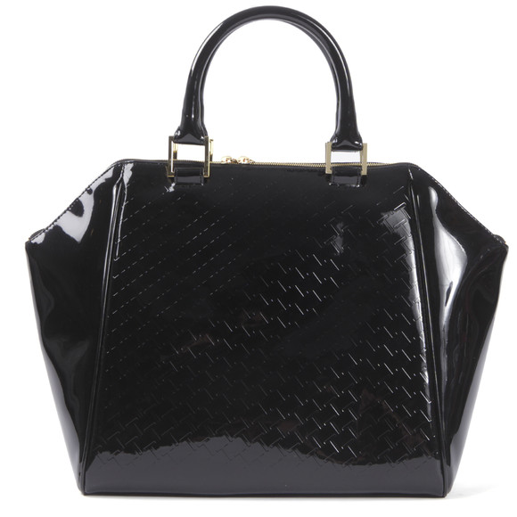 Ted Baker Womens Black Tahira T Emboss Large Tote Bag #3