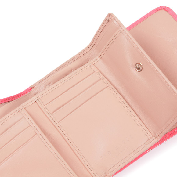 Ted Baker Womens Pink Ted Baker Temmey Small Crystal Bow Purse  main image