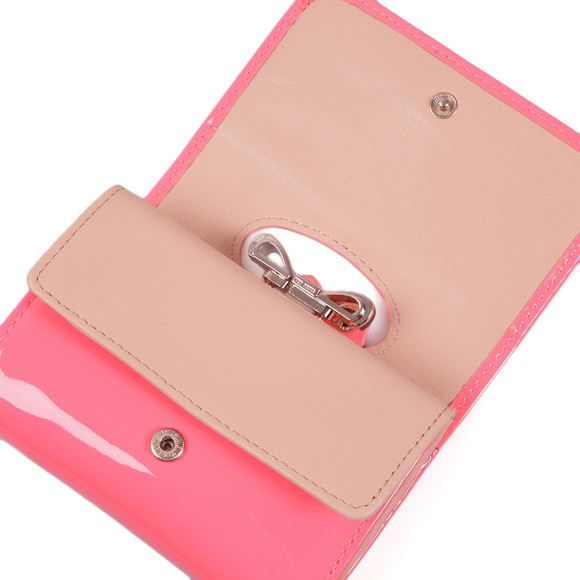 Ted Baker Womens Pink Ted Baker Temmey Small Crystal Bow Purse  main image