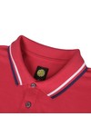 Pretty Green Mens Red Pretty Green Red/Navy New Twin Tipped Polo