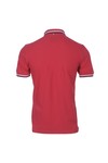 Pretty Green Mens Red Pretty Green Red/Navy New Twin Tipped Polo