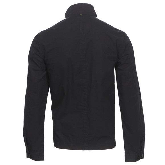 Pretty Green Mens Black Kingsway Harrington Jacket main image