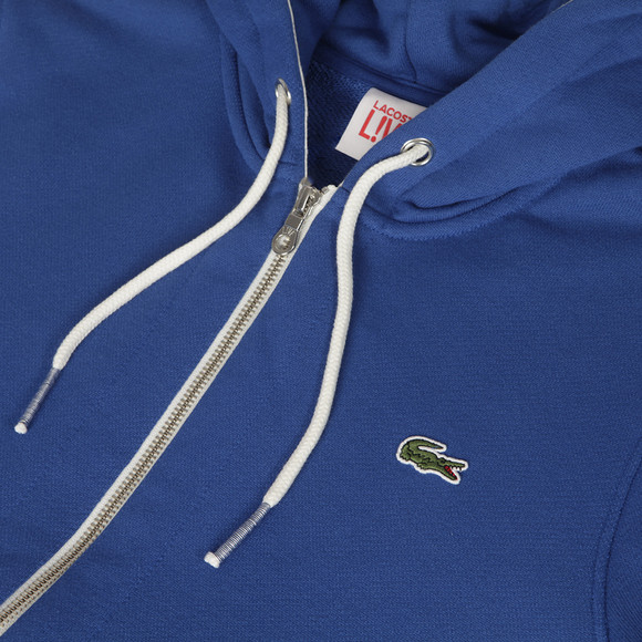 Lacoste Live Mens Blue Lacoste Live SH8241 Electrique Hooded Sweatshirt main image