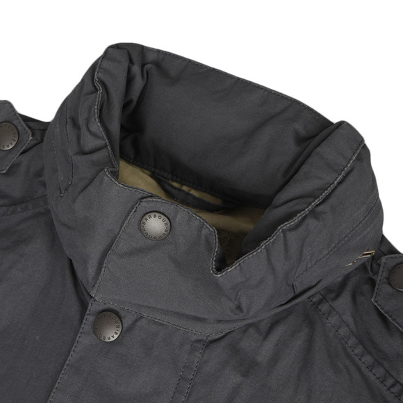 Barbour Lifestyle Mens Blue Barbour Markham Navy Casual Jacket main image