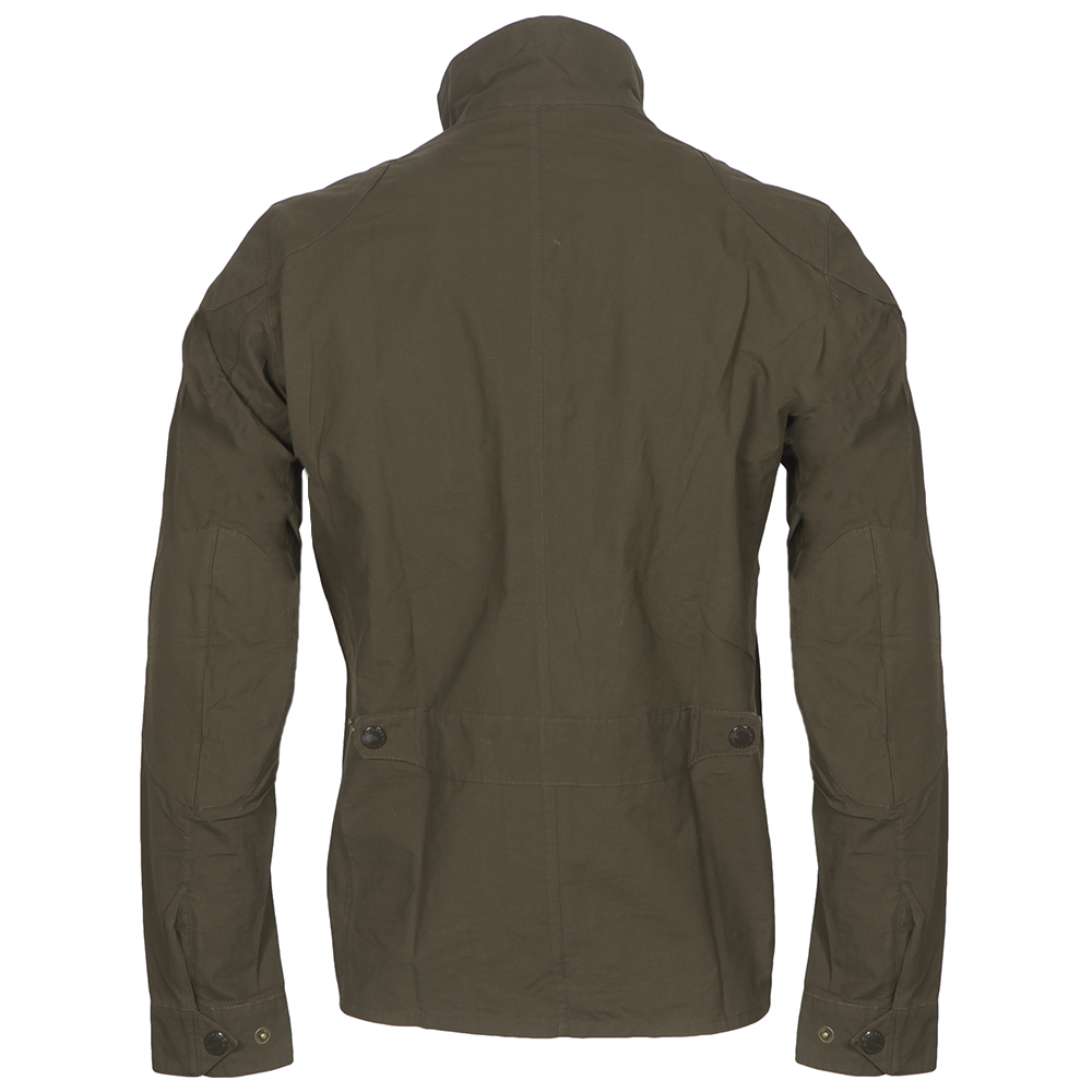 Barbour FLYER FIELD JACKET Olive M Barbour Corbridge Wax Jacket