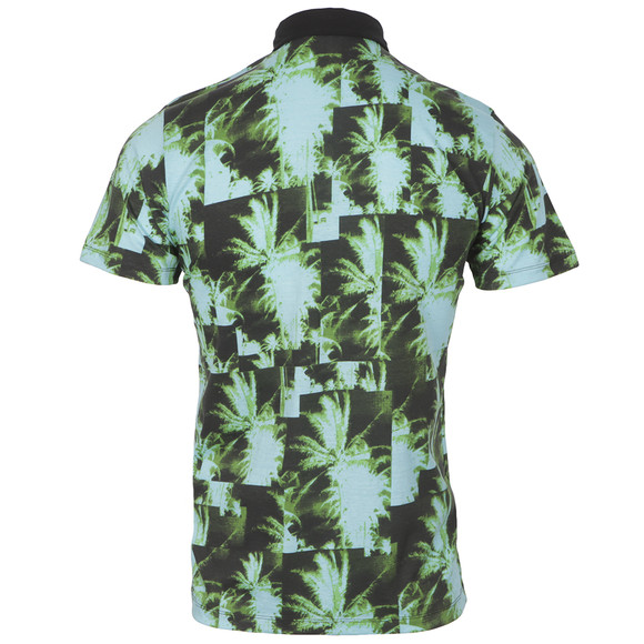 Diesel Mens Multicoloured Diesel Multi T-Jungle Printed Polo #4