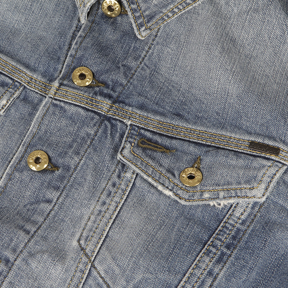 Diesel Mens Blue Diesel Jinka Denim Jacket #3