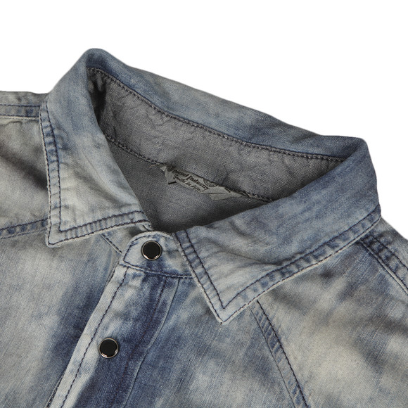 Diesel Mens Blue Diesel Sonora Denim Shirt main image