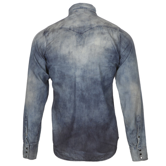 Diesel Mens Blue Diesel Sonora Denim Shirt main image