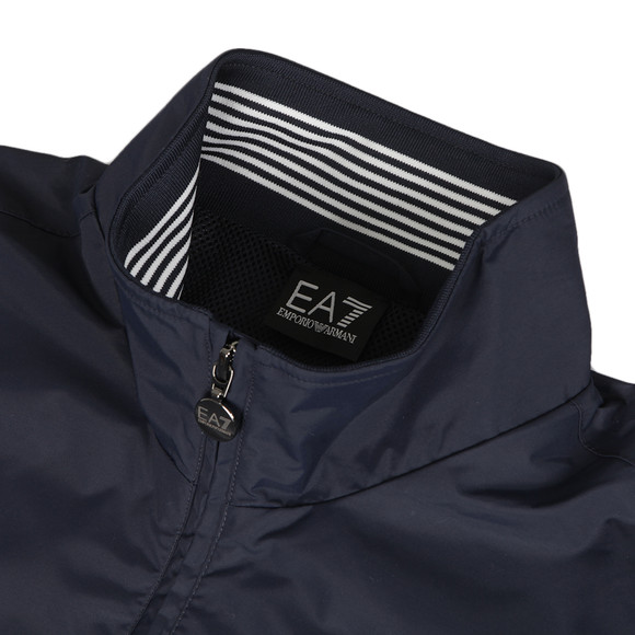 EA7 Emporio Armani Mens Blue EA7 Emporio Armani Sea World Blouson Blueberry Jacket main image
