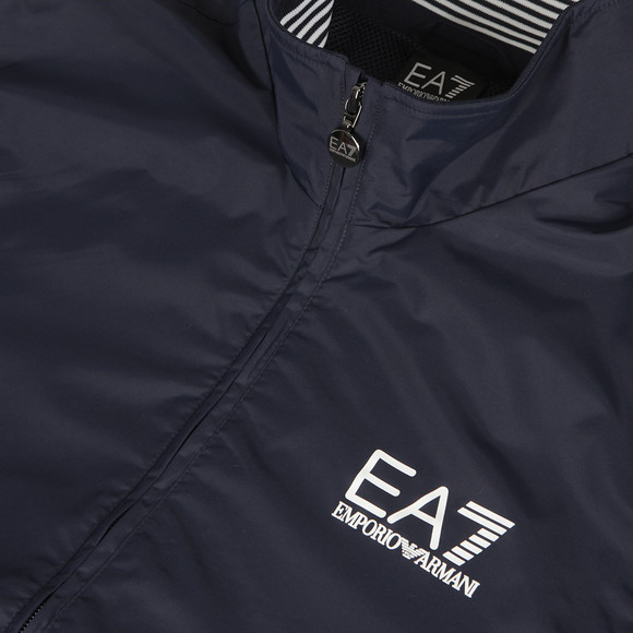 EA7 Emporio Armani Mens Blue EA7 Emporio Armani Sea World Blouson Blueberry Jacket main image
