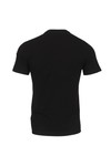 EA7 Emporio Armani Mens Black EA7 Emporio Armani Black Train Raised Logo Crew T-Shirt