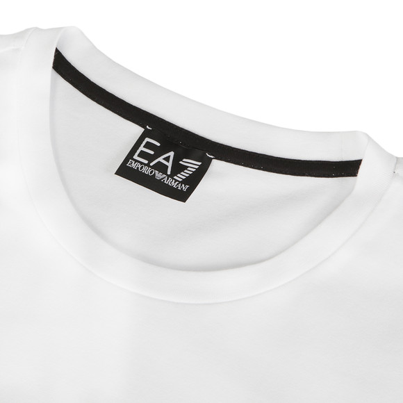 EA7 Emporio Armani Mens White EA7 Emporio Armani White Train Italy Sleeve T-Shirt main image