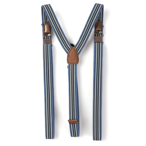 Scotch & Soda Mens Blue Scotch & Soda Slim Suspender main image