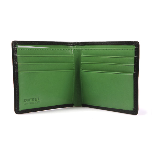 Diesel Mens Black Diesel Fresh & Bright Neela XS Black/Green Wallet main image