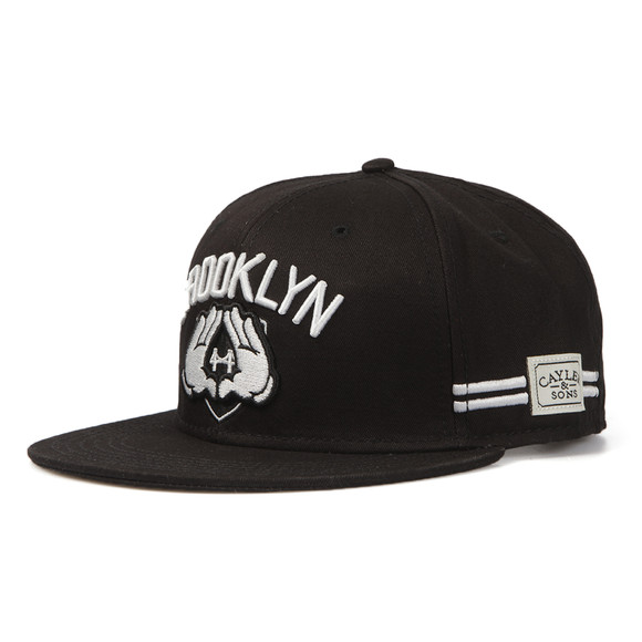 Cayler & Sons Mens Black Cayler Crooklyn Black Cap main image