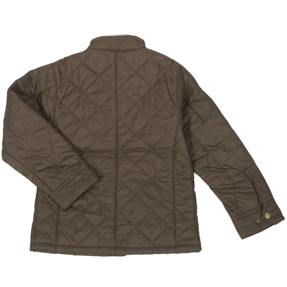 Barbour Int. Steve McQueen Boys Green Jefferies Quilt main image