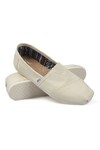 Toms Mens Off-White Classic Canvas Espadrilles
